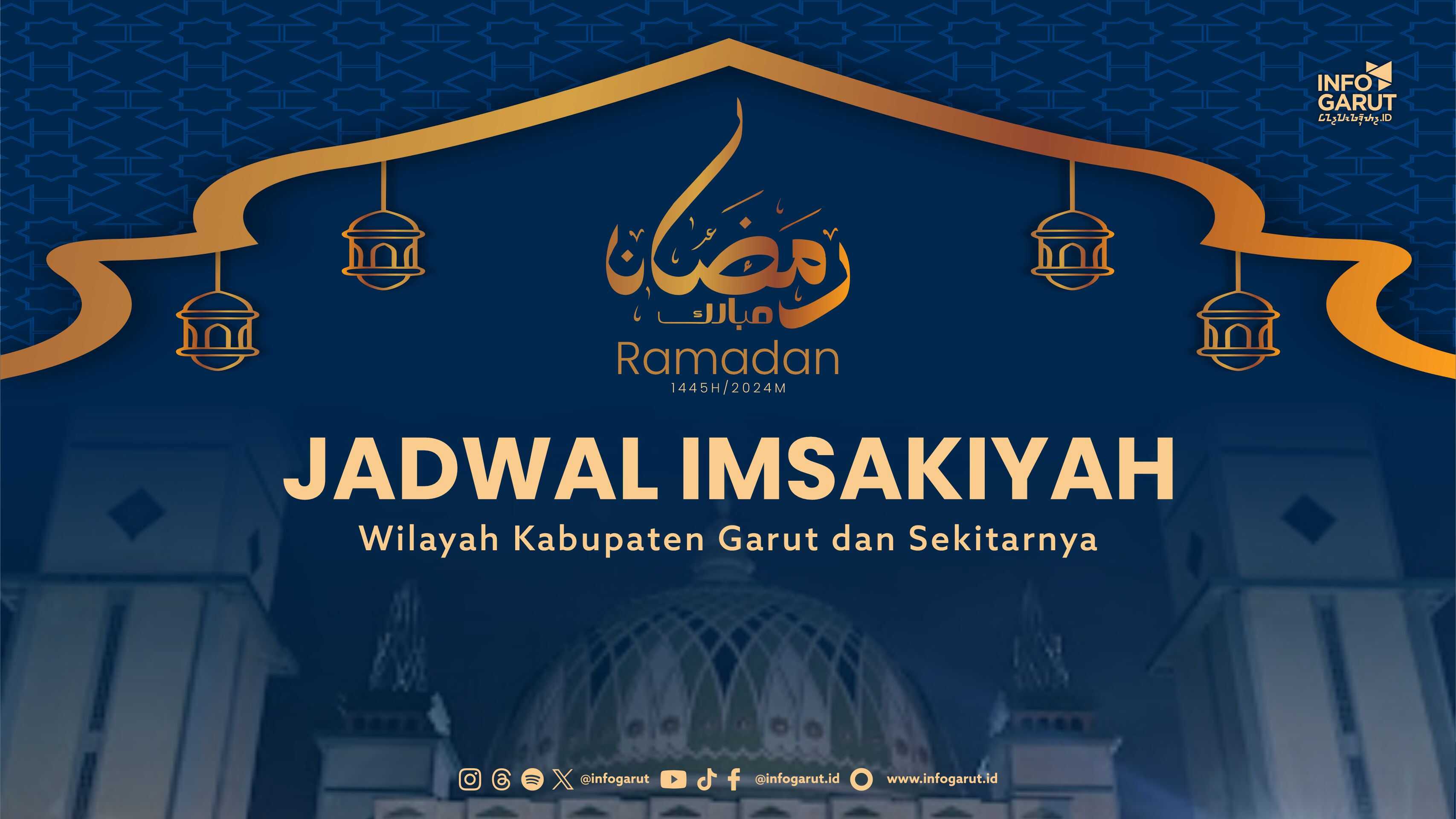 Download Jadwal Imsakiyah Ramadan 1445 H untuk Wilayah Garut dan Sekitarnya